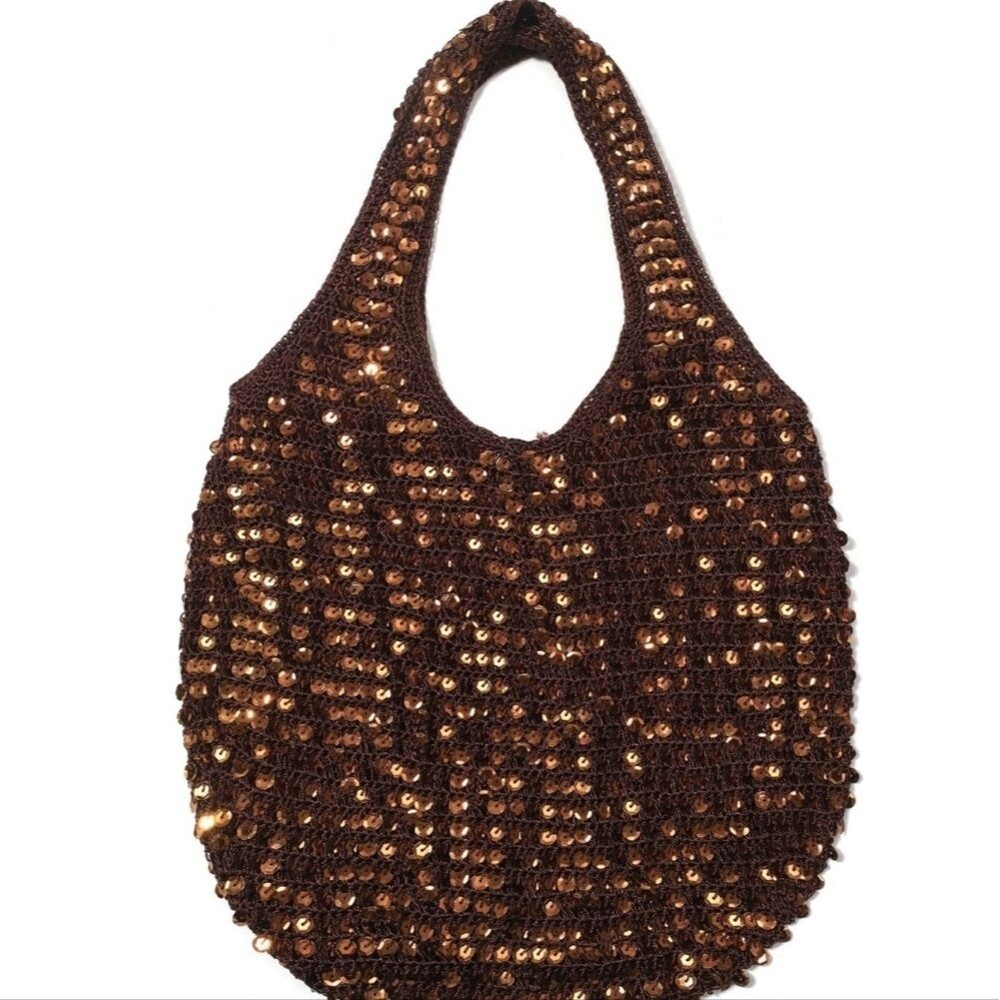 Vintage Sequin Shoulder Bag